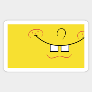 Sponge Mouth Sticker